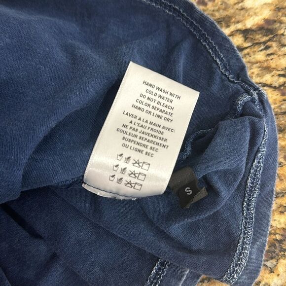 Anthropologie ERI + ALI Pure Cotton Crochet Detail Back Chantel Tank Size S - Picture 8 of 10